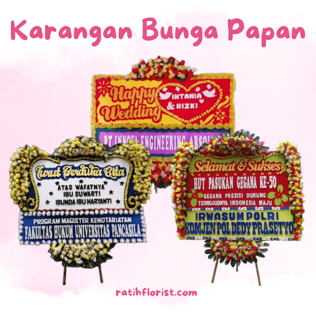 Karangan Bunga Duka Cita