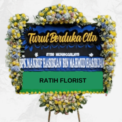 Karangan Bunga Papan Duka Cita
