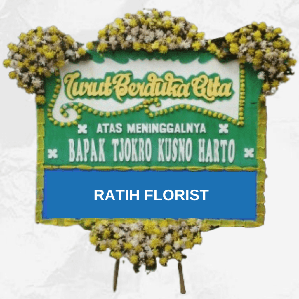 Karangan Bunga Papan Duka Cita 4 Titik