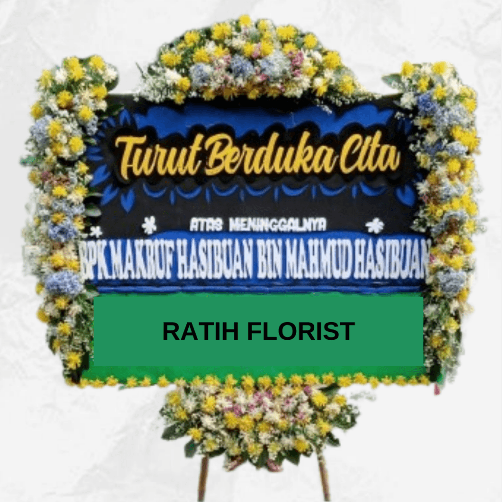 Karangan Bunga Papan Duka Cita