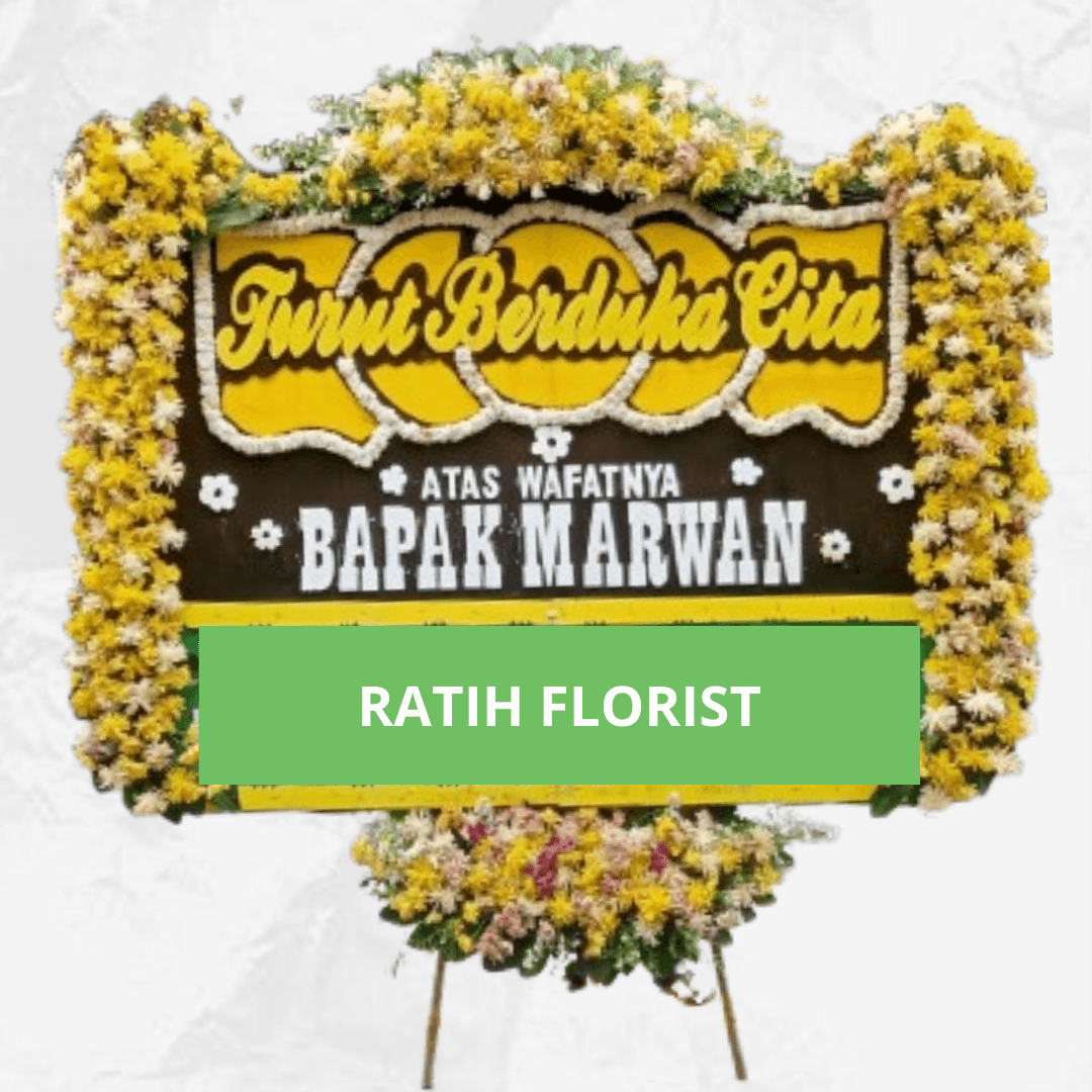 Karangan bunga papan margonda