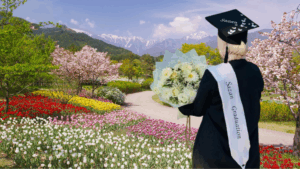 buket bunga wisuda